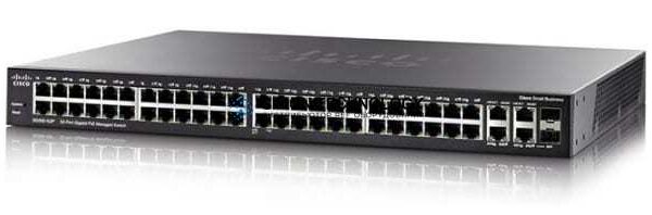 Cisco Cisco RF SG300-52MP 52-pt Gigabit MaxPoE Managd (SG300-52MP-K9-NA-RF)