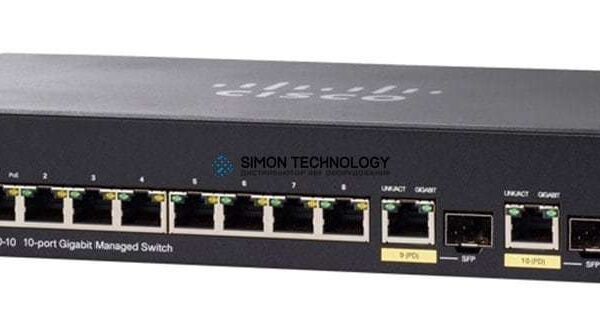 Cisco Cisco RF SG350-10 10-port Gigabit Managed Switch (SG350-10-K9-NA-RF)
