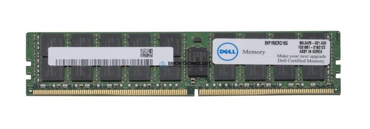 Dell SAMSUNG 16GB DDR4 2133MHz 2Rx4 1.2V RDIMM (SNP1R8CRC)