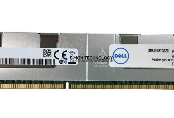 Оперативная память Dell ORTIAL 32GB (1X32GB) 4RX4 PC3-14900L MEM *LIFETIME WARRANTY* (SNPJGGRTC/32G-OT)