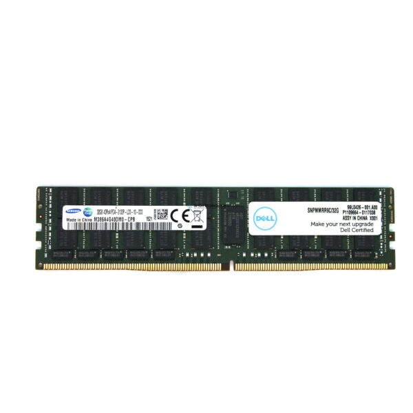 Оперативная память Dell ORTIAL 32GB (1*32GB) 4RX4 PC4-17000P-L DDR4-2133MHZ LRDIMM (SNPMMRR9C/32G-OT)