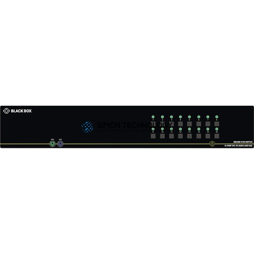 Black Box Black Box NIAP 3.0 KVM Switch. Single-Head (SS16P-SH-DVI-UCAC)