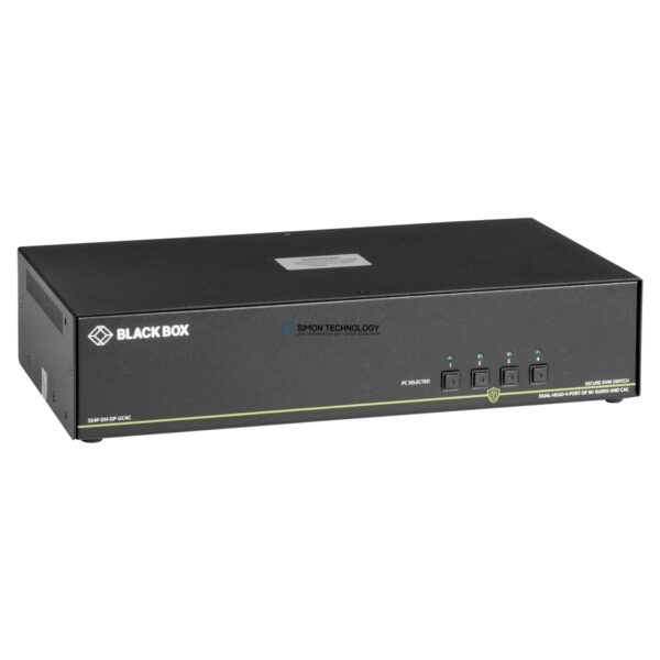 Black Box Black Box NIAP 3.0 KVM Switch. Dual-Head (SS4P-DH-DP-UCAC)