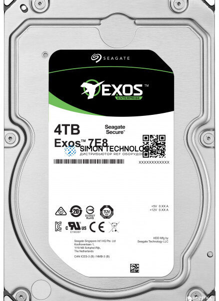 Dell Seagate - - Exos 7E8 - Festplatte - 4 TB - intern - 3. (ST4000NM0025)