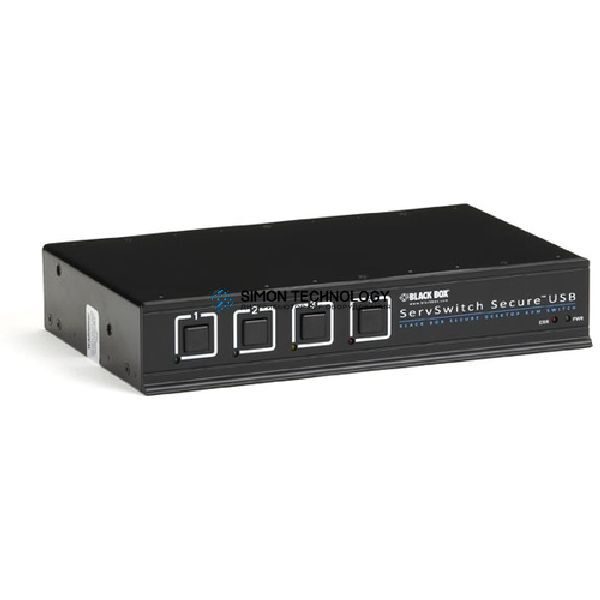 Black Box ServSwitch Secure DVI USB EAL4+ (SW4008A-USB-EAL)