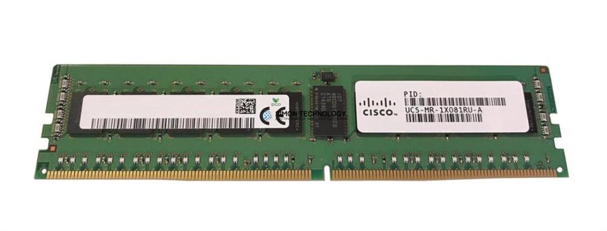 Оперативная память Cisco ORTIAL 8GB (1*8GB) 1RX4 PC4-17000P-R DDR4-2133MHZ RDIMM (UCS-MR-1X081RU-A-OT)