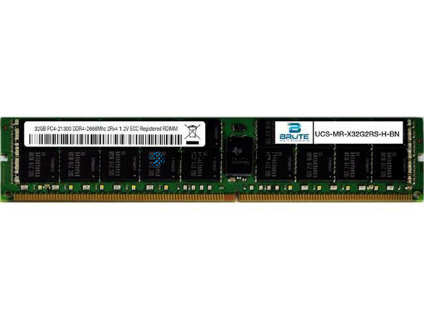 Оперативная память Dell ORTIAL 32GB (1*32GB) 2RX4 PC4-21300V-R DDR4-2666MHZ RDIMM (UCS-MR-X32G2RS-H-OT)