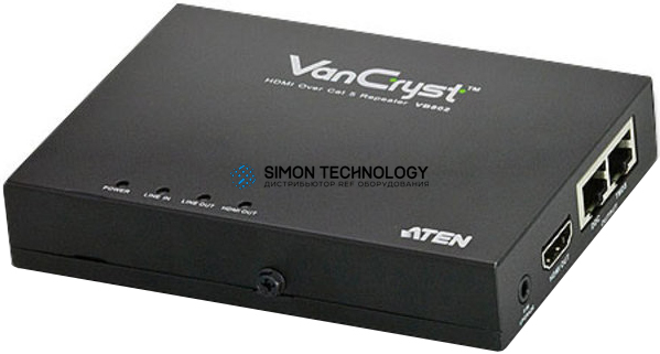Aten HDMI Over Cat5e/6 Audio/Video Repeater (60m) (VB802-AT-G)