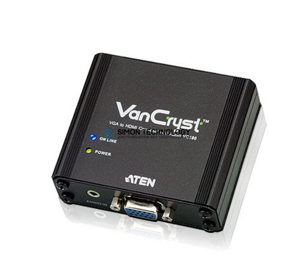 Aten VGA to HDMI Audio/Video converter (VC180-AT-G)