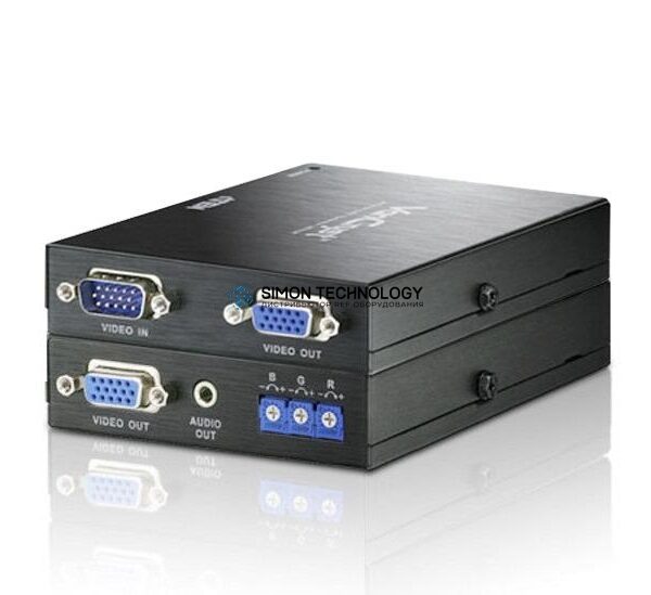 Aten VGA Over Cat5e/6 Audio/Video Extender with (VE170Q-AT-G)