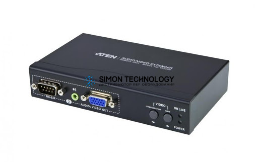 Aten VGA Over Cat5e/6 Audio/Video Extender with (VE200-AT-G)