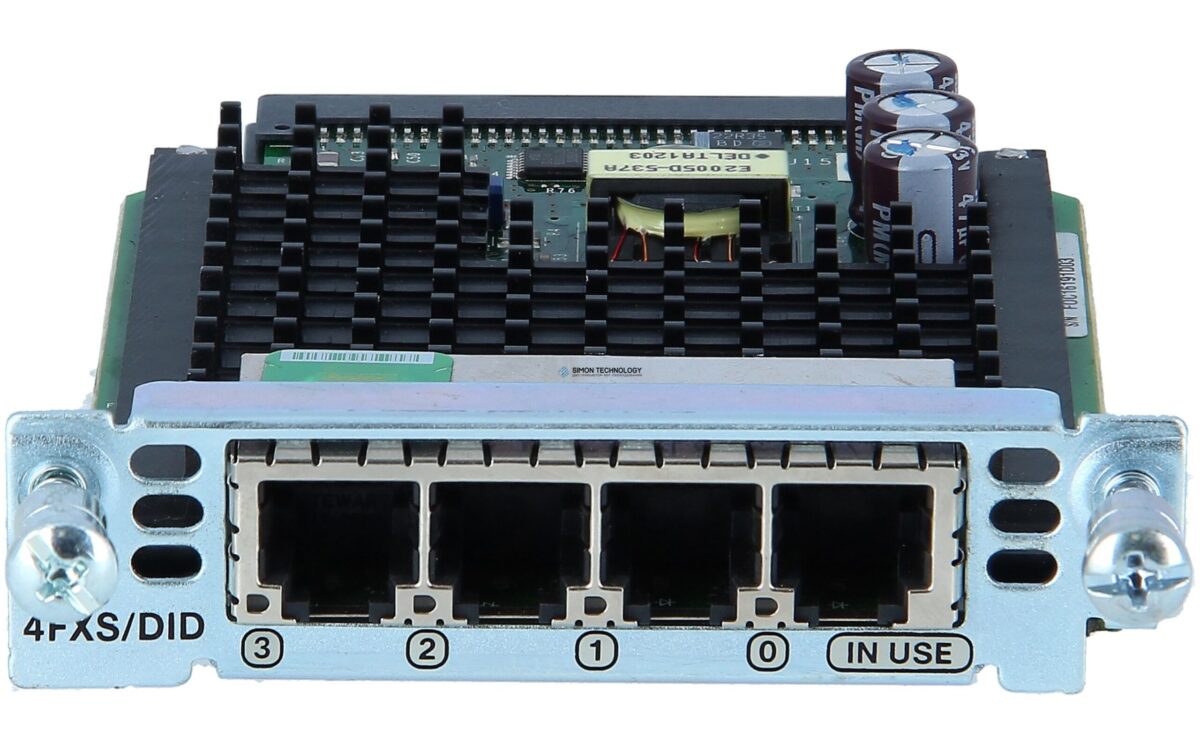 Модуль Cisco Four-Port Voice Interface Card - FXS and DID (VIC3-4FXS/DID)