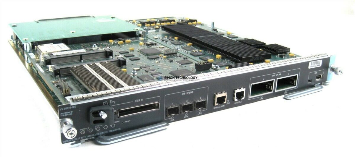 Модуль Cisco CISCO Sup 2T with 2x10GbE and 3 x 1GbE with MSFC5 PFC4XL (VS-S2T-10G-XL)