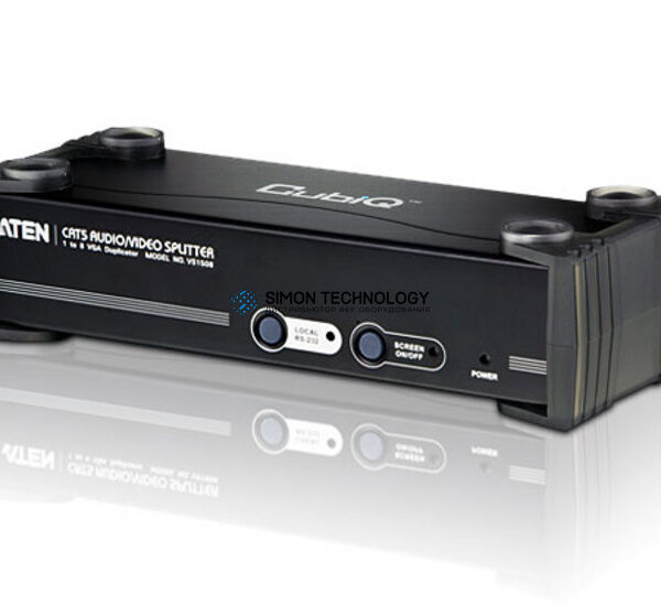 Aten 8-Port VGA Cat5e/6 Audio/Video Splitter with (VS1508T-AT-G)