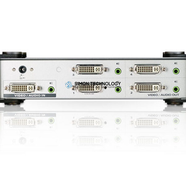 Aten 4-Port DVI Audio/Video Splitter (VS164-AT-G)