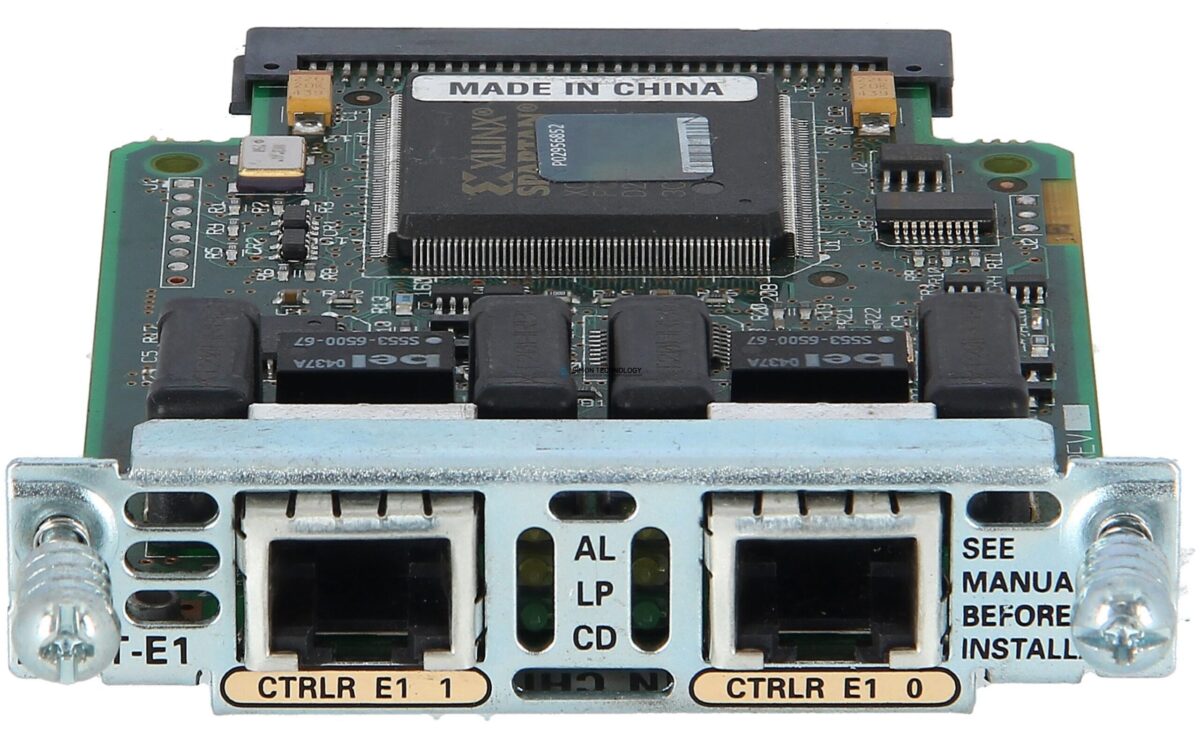 Модуль Cisco 2-Port RJ-48 Multiflex Trunk - E1 (VWIC-2MFT-E1=)
