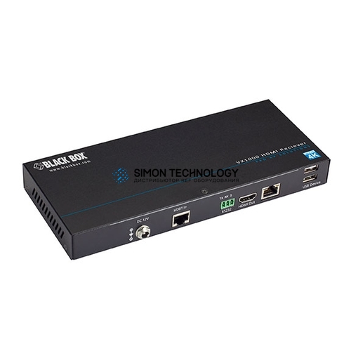 HDMI 1.4 RS-232 IR Ethernet USB 100m Receiver (VX-1001-RX)