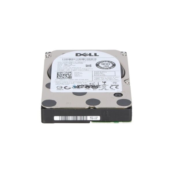 Dell DELL 900GB 2.5 10K SAS 6GBPS HDD (WD9002BKTG-18E3DV0-DELL)