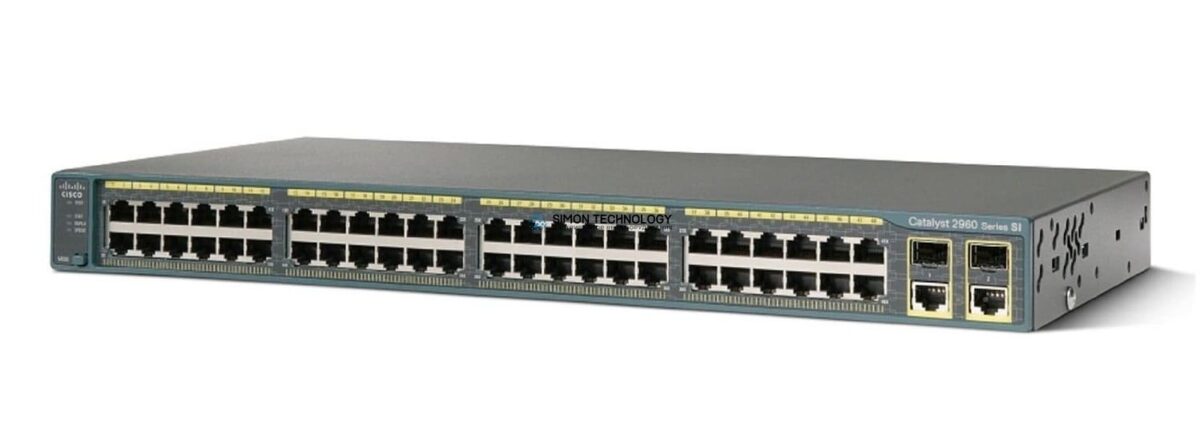 Коммутатор Cisco Cisco RF Catalyst 2960Plus48 10/100+2 T/SFP LAN (WS-C2960+48TC-S-RF)