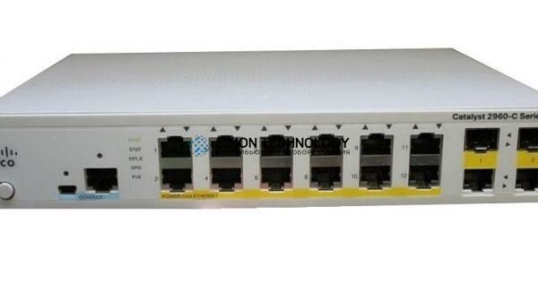 Cisco Cisco RF Cat 2960C 12 FE PoE. 2 x Dual Uplink.Lan (WS-C2960C-12PC-L-RF)