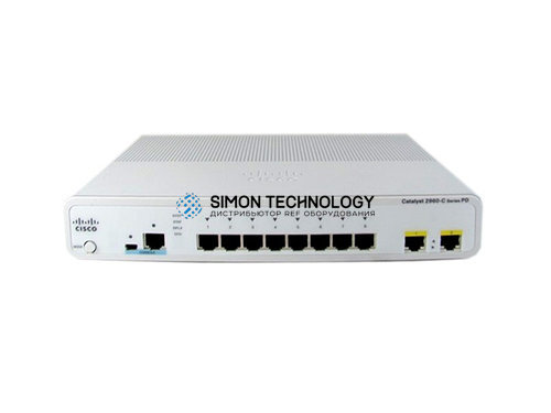 Cisco Cisco RF Catalyst 2960C PD Switch 8 FE.2 x 1G.LAN (WS-C2960CPD-8TT-L-RF)