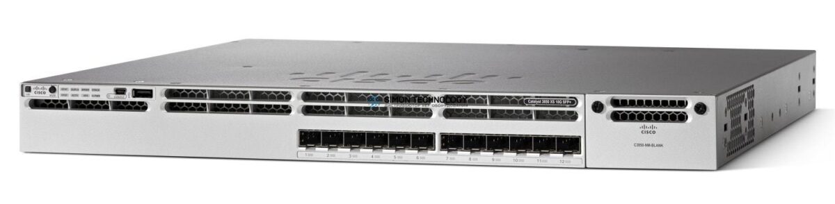Cisco Cisco RF Cat 3850 12 Port 10G Fiber Switch IP Base (WS-C3850-12XS-S-RF)