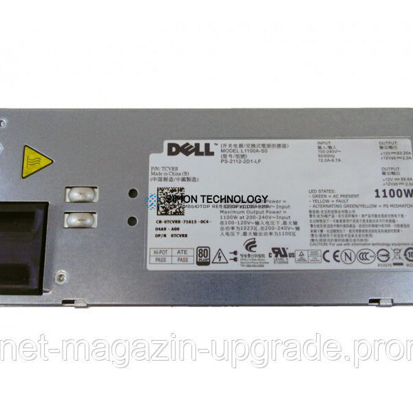 Блок питания Dell DELL PE R510/R810/R910/T710 1100W PSU (Z1100P-00)