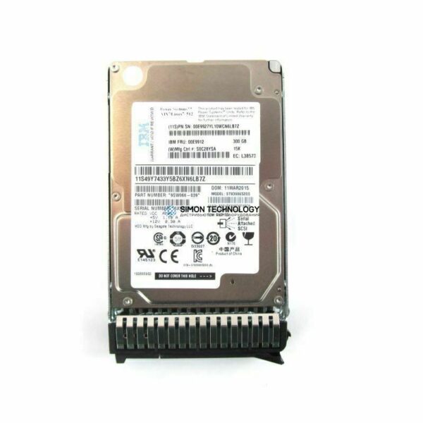 IBM IBM Spare HDD 300GB SAS 15K 2.5 6G V5000 (00AK201)
