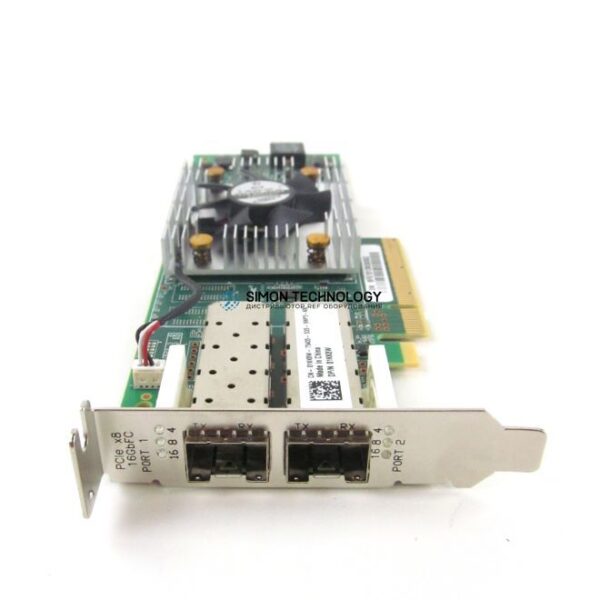 Контроллер Dell QLE2662 2PT 16GB PCI-E FC HBA WITH HIGH PRO BRKT (01KK8W)
