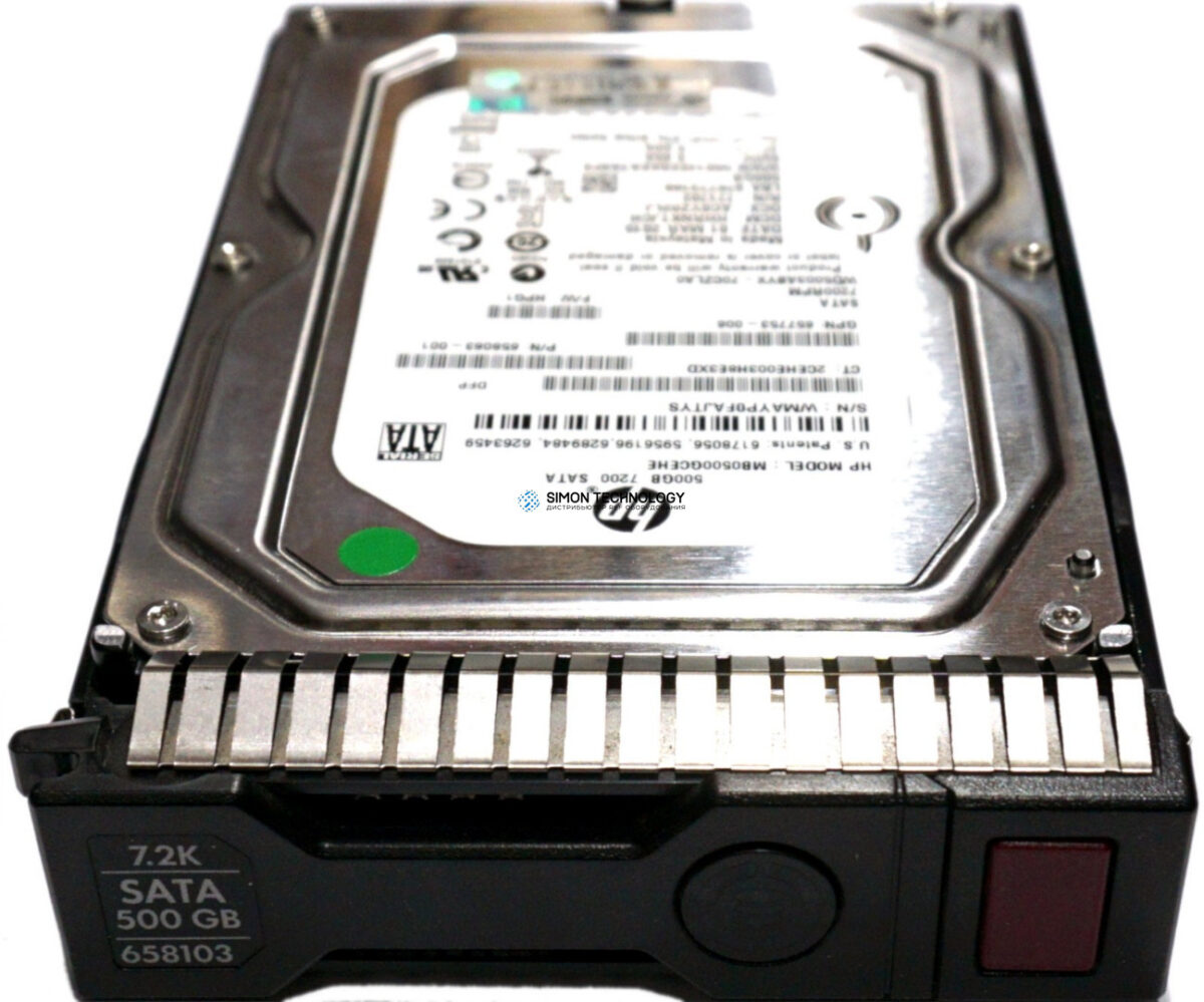 HPE Drive Disk 500GB GEMK SATA WCD (064-0368-001)