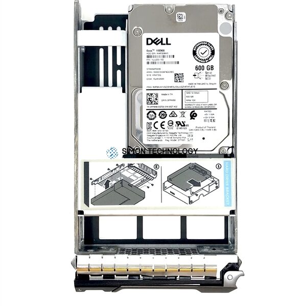 Dell Dell HDD 600GB 3.5" 15K SAS 6gb/s (0C4DY8)