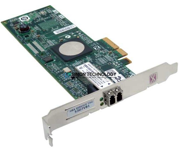 Контроллер Dell 4GB PCI-E SINGLE PORT FC HBA HIGH PROFILE BRACKET (0CD621-HP)