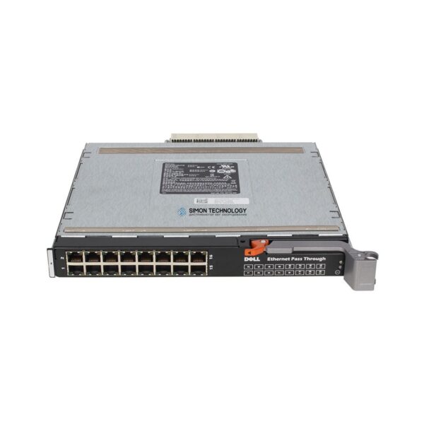 Модуль Dell DELL M1000E 16 Port Ethernet Pass through Module (0WW060)