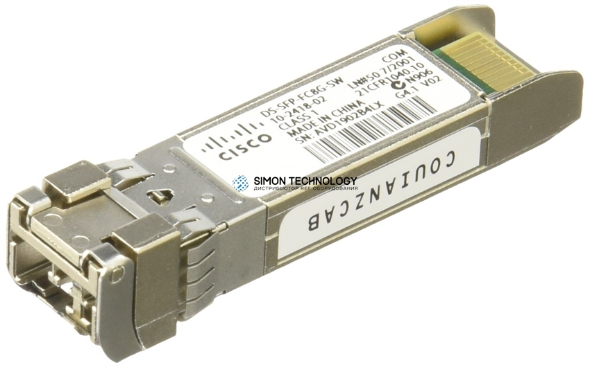 Трансивер SFP Cisco Cisco GBIC-Modul 8Gbps SFP GBIC Modul SW 850nm - (10-2418-02)