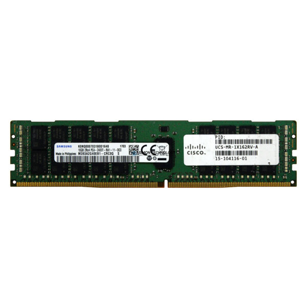 Оперативная память Cisco Cisco 16GB DDR4-2400-MHz RDIMM/PC4-19200/dual rank (15-104116-01)