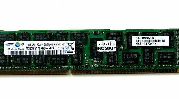 Оперативная память Cisco CISCO 4GB (1*4GB) 2RX4 PC3L-10600R DDR3-1333MHZ ECC (15-12292-01)