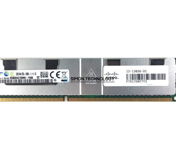 Оперативная память Cisco CISCO 32GB (1*32GB) 4RX4 PC3L-12800L DDR3-1600MHZ MEMORY KIT (15-13856-01)