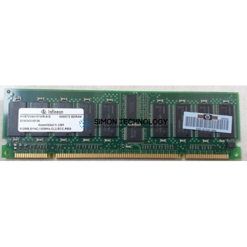 Оперативная память HPE 512MB MONO 200PIN SYNC DIMM 100MHZ CL2 R (20-01ESA-08)