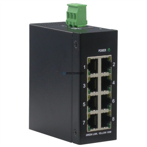 Коммутаторы Roline ROLINE Industrial Fast Ethernet Switch. 8x RJ45 (21.13.1156)