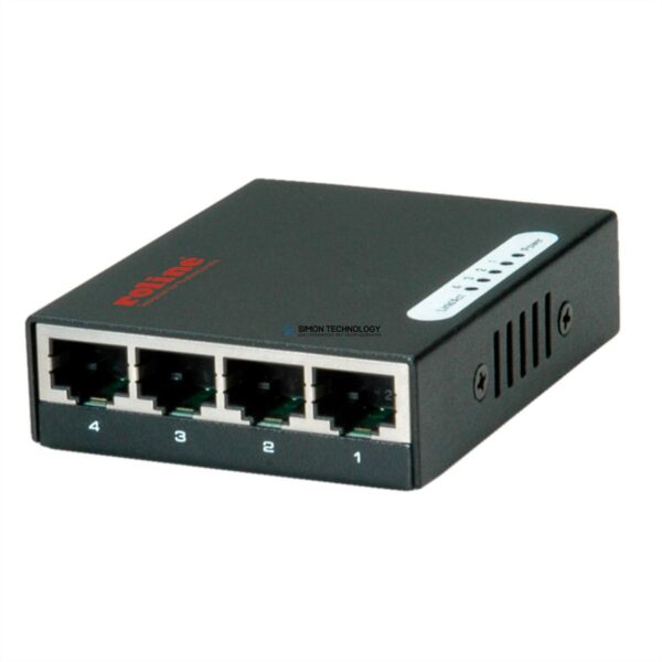 Коммутаторы Roline ROLINE Gigabit Ethernet Switch. Pocket. 4x Ports (21.14.3514)