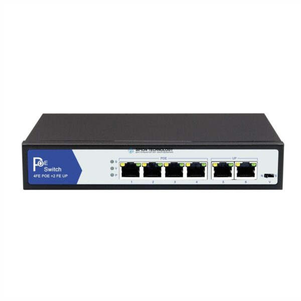 Коммутаторы Value VALUE Fast Ethernet PoE Switch. 4x FE PoE (21.99.1192)