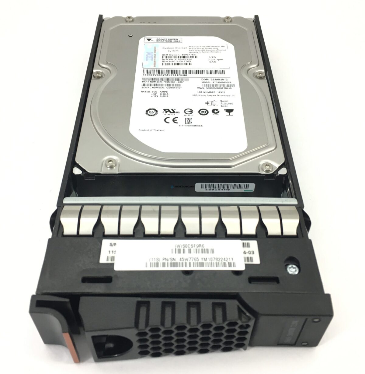 IBM IBM 3TB 7.2k SAS Half Drive Set for DS8800 (2107-2858)