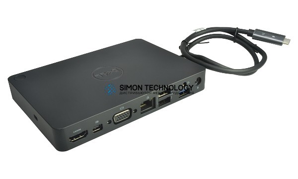 Dell Dock WD15 - Docking St on - USB-C - VGA, HDMI, Mini DP (24KJ5)