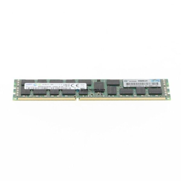 Оперативная память HP HP SAMSUNG 8GB 2RX4 PC3-10600R-09-10-E1-D2 (2HF92-OEM)