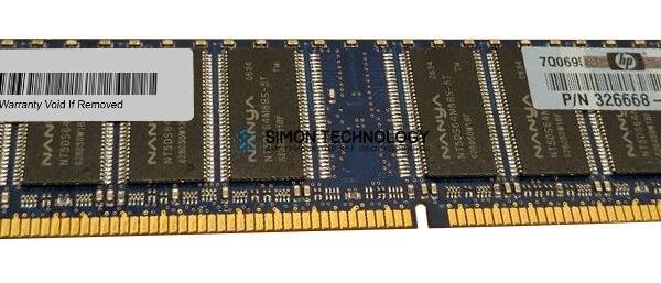 Оперативная память HP HP 512MB 333MHZ DDR PC3200 NON-ECC MEMORY DIMM (326668-885)