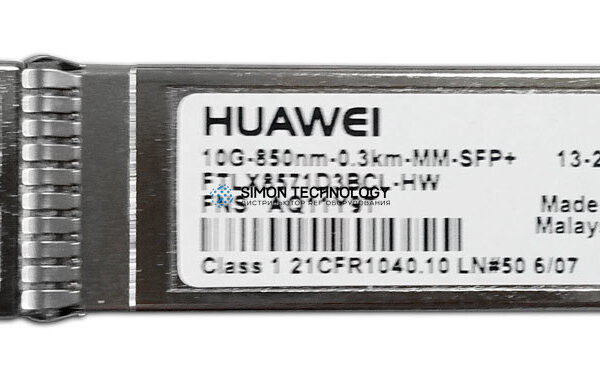 Трансивер SFP Huawei HUAWEI 10GB SFP+ TRANSCEIVER (34060494)