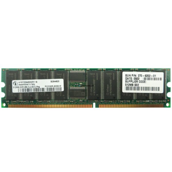 Оперативная память Sun Microsystems 512Mb MEMORY DIMM (370-6202)