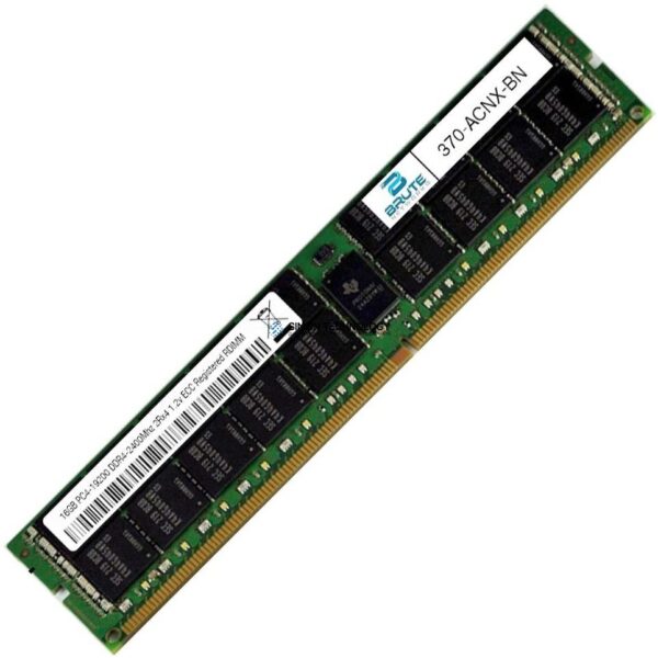 Оперативная память Dell DELL 16GB DDR4 2400MHz 2Rx8 1.2V RDIMM (370-ACNX-OEM)