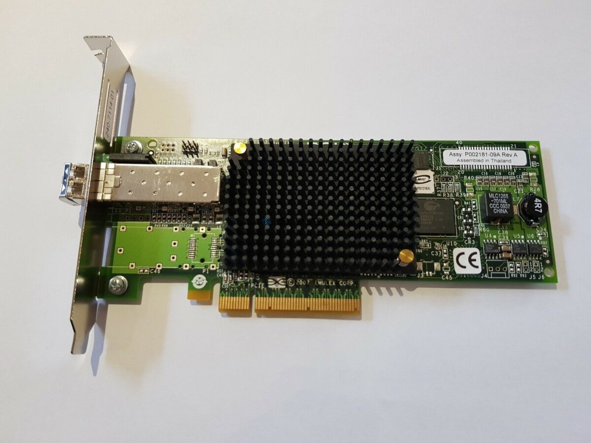 Контроллер Emulex SINGLE PORT 8GB FC PCI EXPRESS - HIGH PROFILE BRKT (371-4295-HP)
