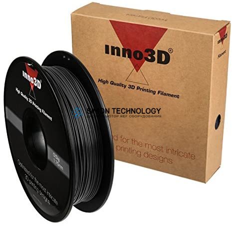 InnoVISION Multimedia Limited INNO3D HIGH QUALITY ABS 3D PRINTING FILAMENT 1.75MM BLACK (3DP-FA175-BK05)